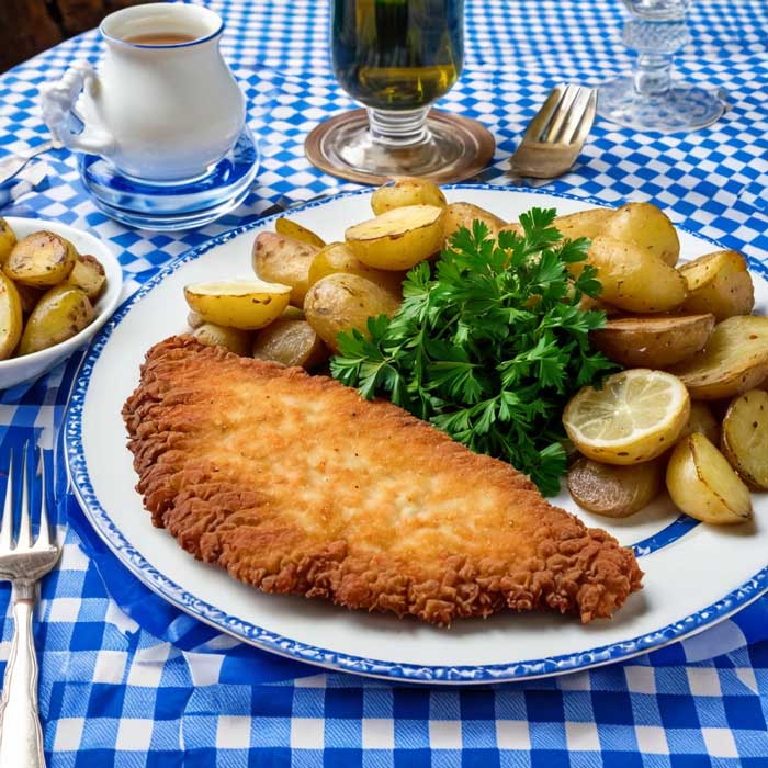 Oktoberfest bécsi szelet